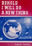 Behold I Will Do A New Thing